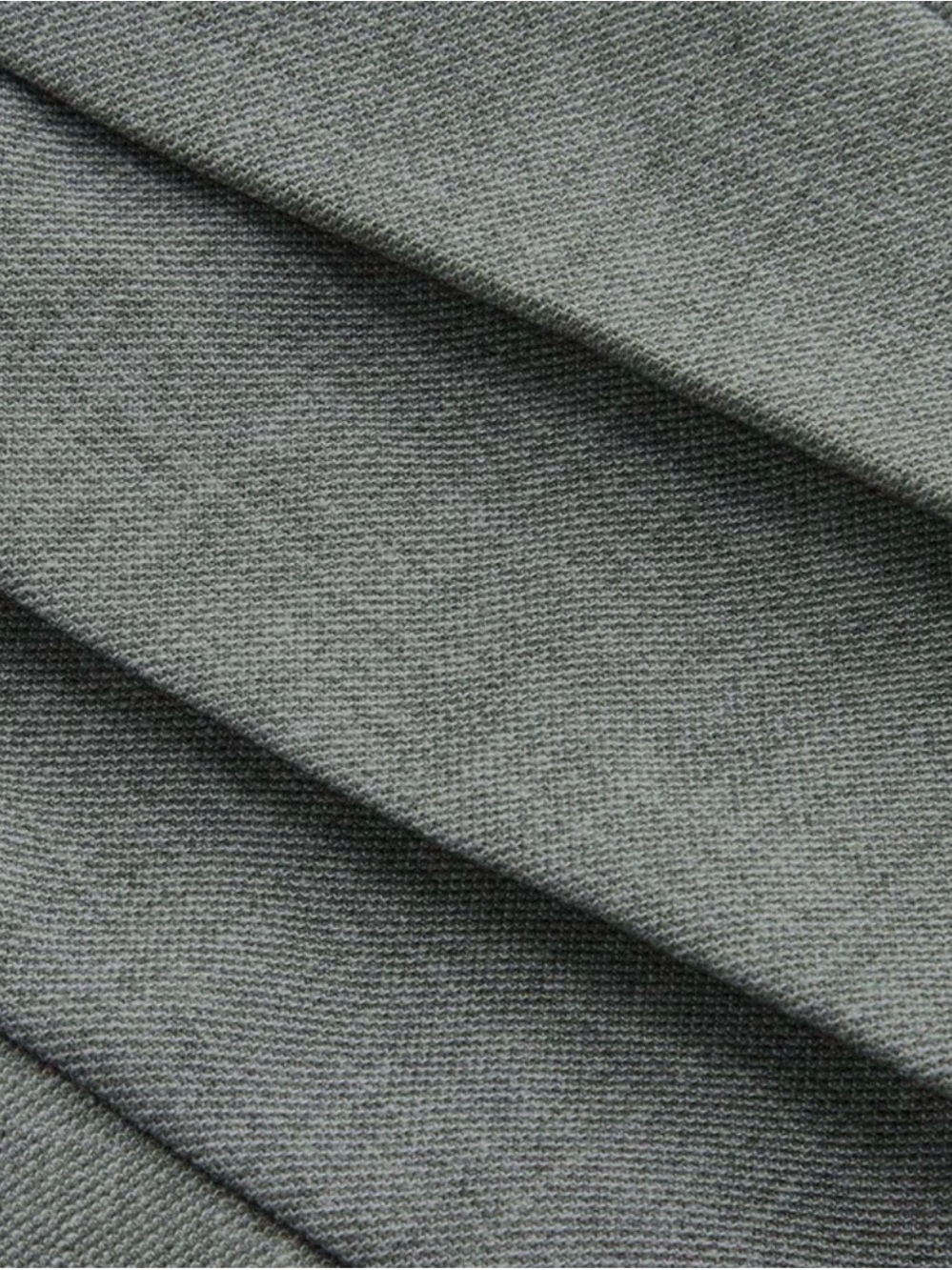 Commense Grey Asymmetric Draped V-Neck Sleeveless Blouse - Picture 4 of 4